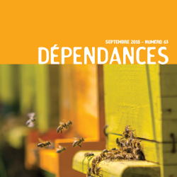 Dépendances n° 63 (rivista soltanto in francese)