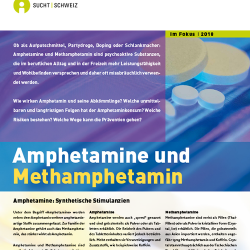 Focus - Amphétamines et méthamphétamines