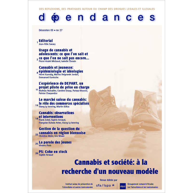 Dépendances n° 27 (rivista soltanto in francese)