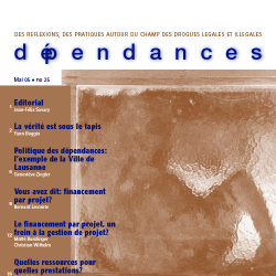 Dépendances n° 25 (rivista soltanto in francese)