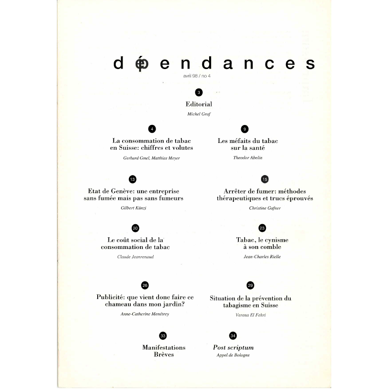 Dépendances n° 04 (Nur auf Französisch)
