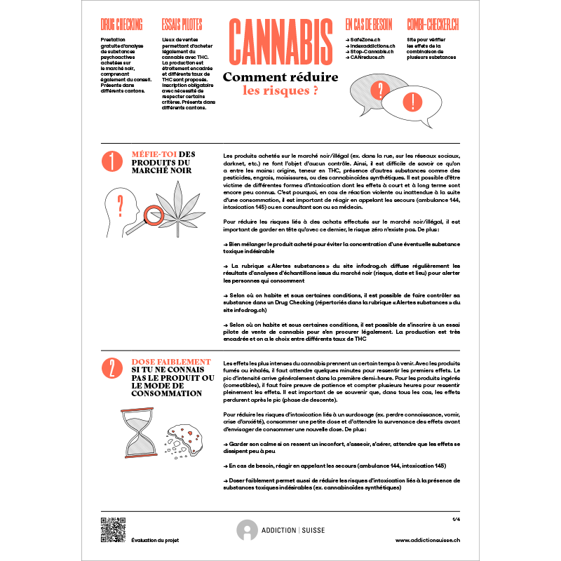 Fiche d’information cannabis et réduction des risques