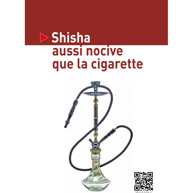 Shisha aussi nocive que la cigarette