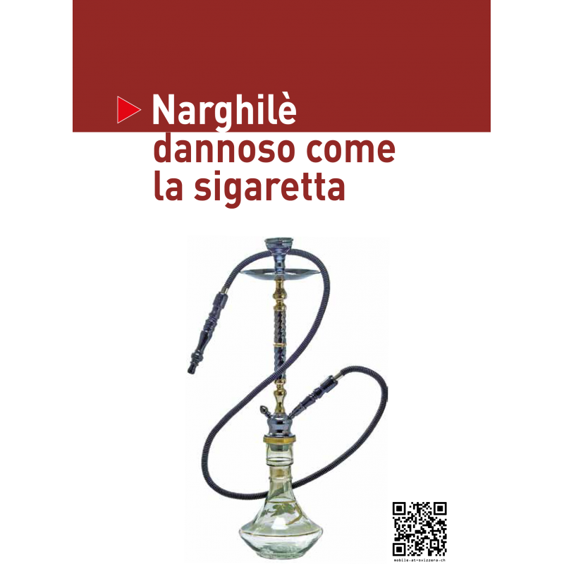 Narghilè dannoso come la sigaretta