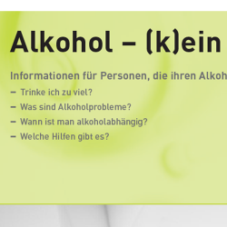 Alkohol - (k)ein Problem?