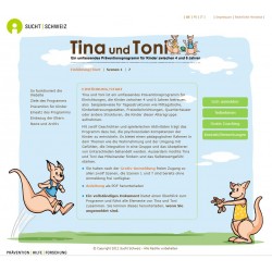 Site web - Tina et Toni