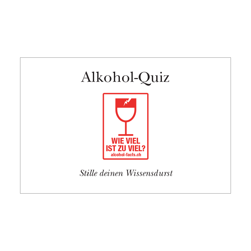 Alkohol-Quiz - Sucht Schweiz